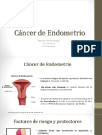 Cancer de Endometrio