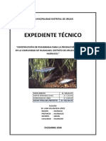 Expediente Tecnico Piscigranja