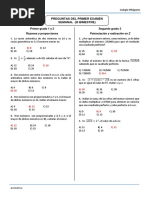 Primer Examen Semanal