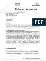 Programa Analítico - Mantenimiento General de Aeronaves