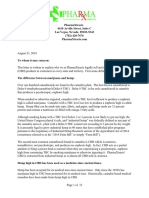 Legal Opinion Letter CBD Sold Nationwide Final August 21, 2018