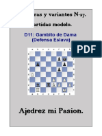 27-D11 Gambito de Dama (Defensa Eslava) PDF