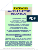 100 Evidencias Sobre El Sábado