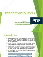 Ordenamiento Radix