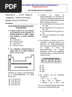 Quimica Plan Mejora Examen