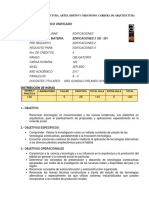 Programa Edificaciones 3