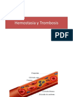 Hemostasia y Trombosis