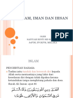 Islam, Iman Dan Ihsan