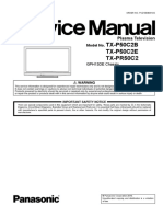 Panasonic Tx-P50c2e Chassis Gph13de PDF