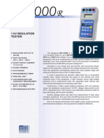 (Megabras) DataSheet - Megôhmetro MD-1000R