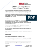 Translating Orcad Layout Designs Using The Cadence Orcad and Allegro PCB Editors Rev A PDF