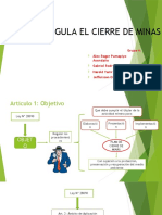 Ley de Cierre de Minas