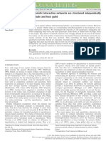 Antagonistic Interaction Networks Are Structured Independently of Latitude and Host Guild