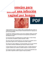 6 Consejos para Aliviar Una Infección Vaginal Por Hongos