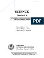 10th Standard Tamilnadu State Board Science (English Medium)