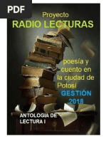 Antología de Lectura de Poesía