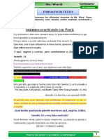 Ms Word 5to Primaria Formato