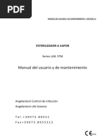 Esterilizador A Vapor Manual Angelantoni Final PDF