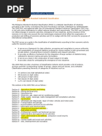 Standards and Classification Systems: 2009 Philippine Standard Industrial Classification (PSIC)