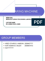 Shearing Machine: Manufacturing Processes Laboratory