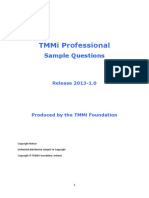 TMMI Professional Sample Questions V2013 1 0 PDF