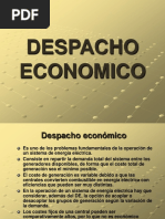 Despacho Economico