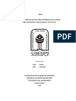 Studi Efisiensi Saluran Irigasi Primer Pada Daerah Irigasi Bendung Gerak Serayu Banyumas