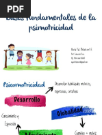 Bases Fundametales de La Psicomotricidad