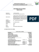 Memoria Descriptiva Financiera Mes Mayo 2015 - Alegria