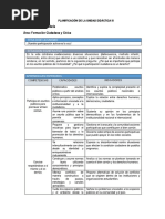 Planificación de La Unidad Didáctica III