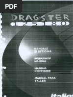 Italjet Dragster 125 180 Workshop Manual