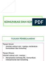 Komunikasi & Konseling