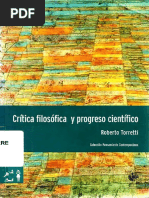 (Colección Pensamiento Contemporáneo) Roberto Torretti - Crítica Filosófica y Progreso Científico (2008, Ediciones Universidad Diego Portales) PDF