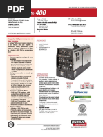 Ficha Tecnica Vantage400