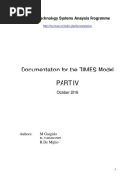 Documentation For The TIMES Model-Part-IV October-2016