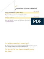 What Is Jquery ?: Document - Getelementbyid ("Txt1") .Value "Hello"