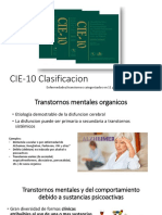 Clasificación de Enfermedades Mentales