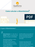 Como Calcular Absenteismo Qualiforma PDF