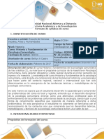 Syllabus Del Curso Historia y Fundamentos de Psicología Comunitaria