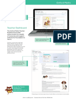 Oxford Maths Teacher Dashboard PDF