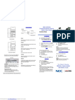 NEC SV9100 Communications Server Basic User Guide: Customer Name