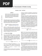 Therml: Thermodynamics of Machine Learning: Box & Draper 1987 1A