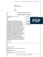 United States District Court Central District of California: Answer (Corrected) of Greg Diamond, Albert v. Williams 1