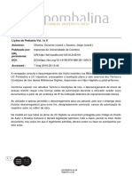 Lições de Pediatria Vol. I e II Autor (Es) : Publicado Por: URL Persistente: Doi: Accessed