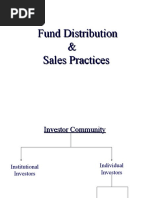 Fund Distribution & Sales Practices