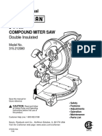 Craftsman 8-1/4 Miter Saw