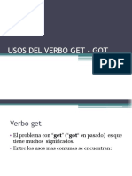 Usos Del Verbo Get - Got