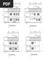 Rear Side Elevation Front Side Elevation: A B C D A B C D