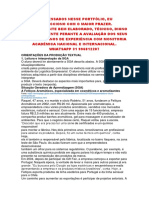 Portfolio UNOPAR Logística 3 e 4 - Feitiços Aromáticos - Encomende Aqui 31 996812207