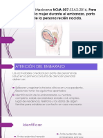 NORMA Oficial Mexicana NOM 007 SSA2 2016 para La Atención